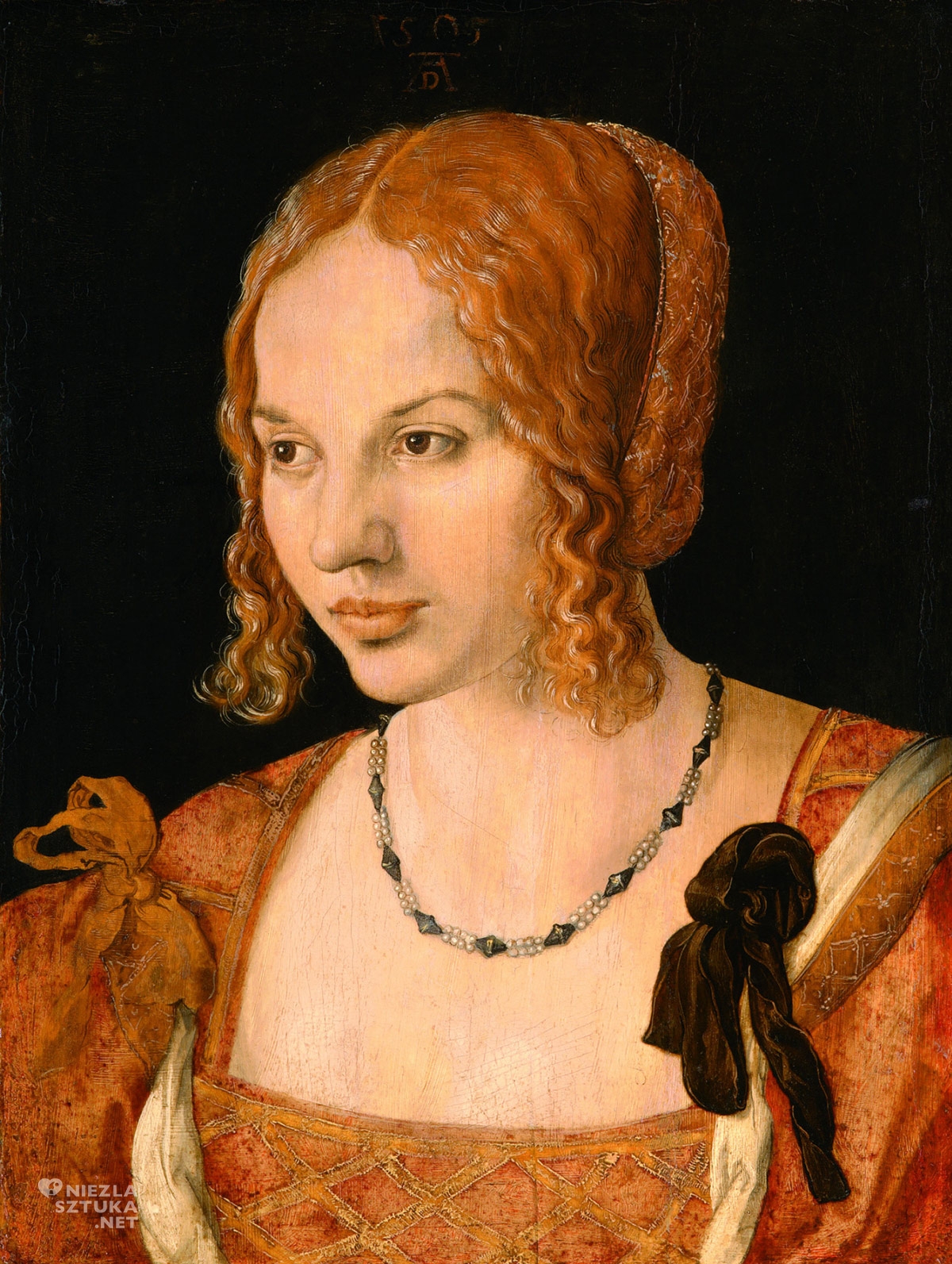 Albrecht Durer, Portret młodej Wenecjanki, Niezła sztuka