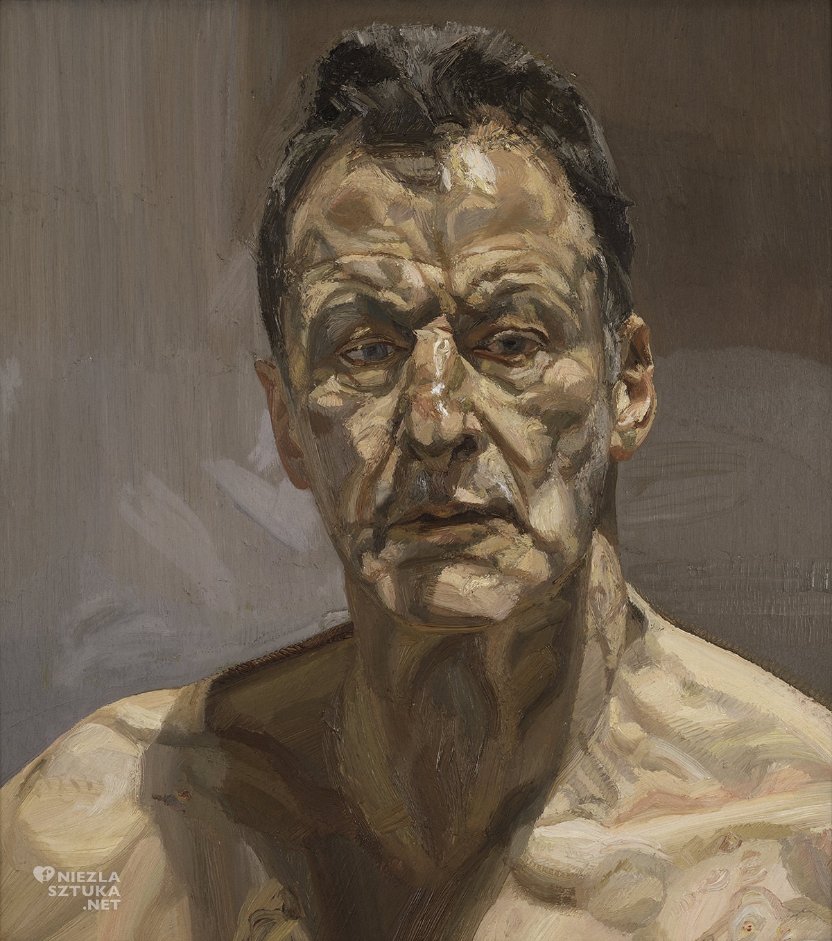 Lucian Freud, Autoportret, sztuka brytyjska, Niezła sztuka