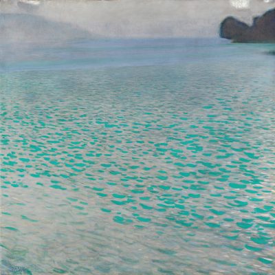 Gustav Klimt, Attersee, pejzaż, Niezła sztuka