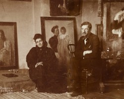 Olga Boznańska i Józef Czajkowski, Monachium, Niezła sztuka