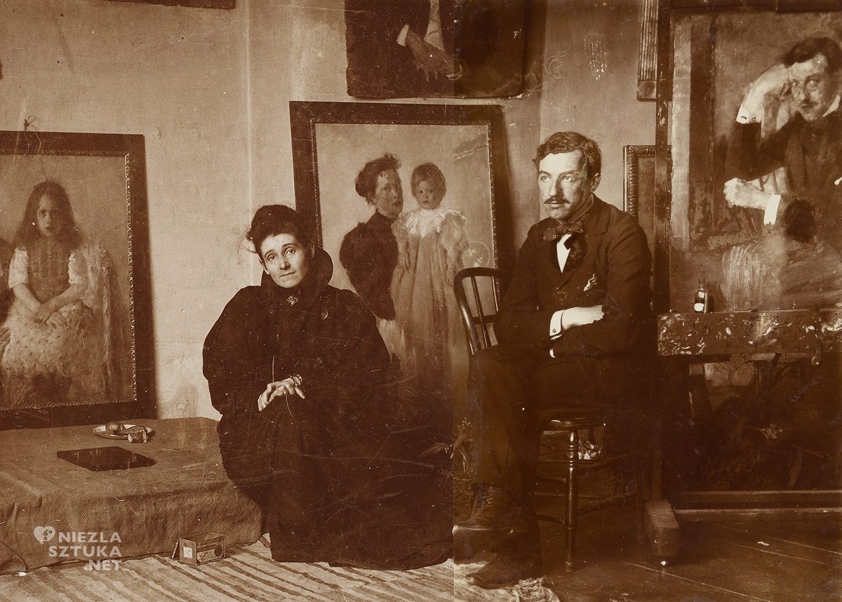 Olga Boznańska i Józef Czajkowski, Monachium, Niezła sztuka