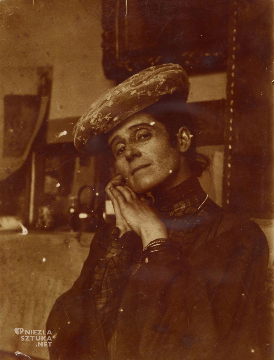 Olga Boznańska, portret, fotografia, Niezła sztuka