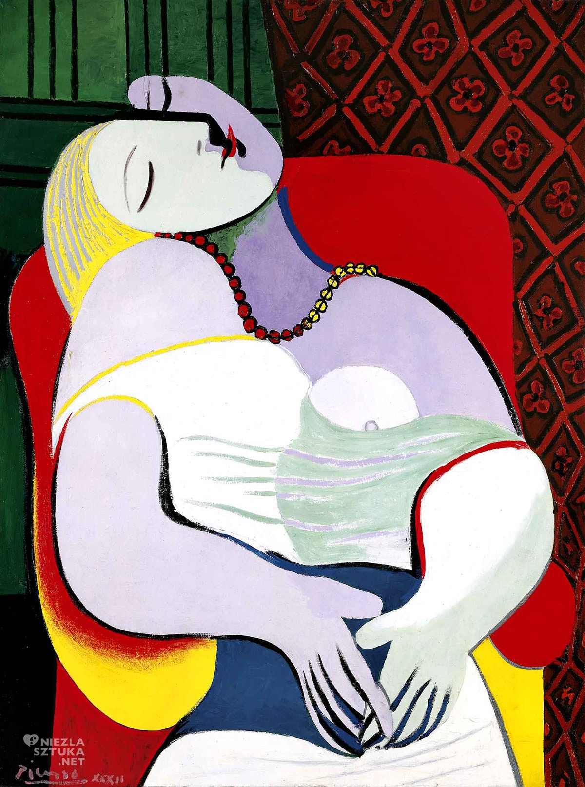 Picasso Pablo, Sen, Le Reve, Niezła sztuka