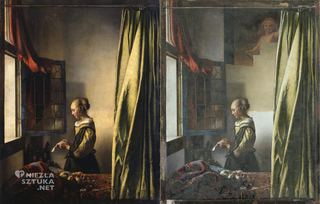 Vermeer czytająca list, niezła sztuka