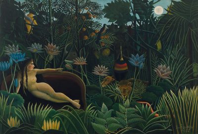Henri Rousseau, Sen, Moma, akt, akt w malarstwie, sztuka naiwna, Niezła sztuka
