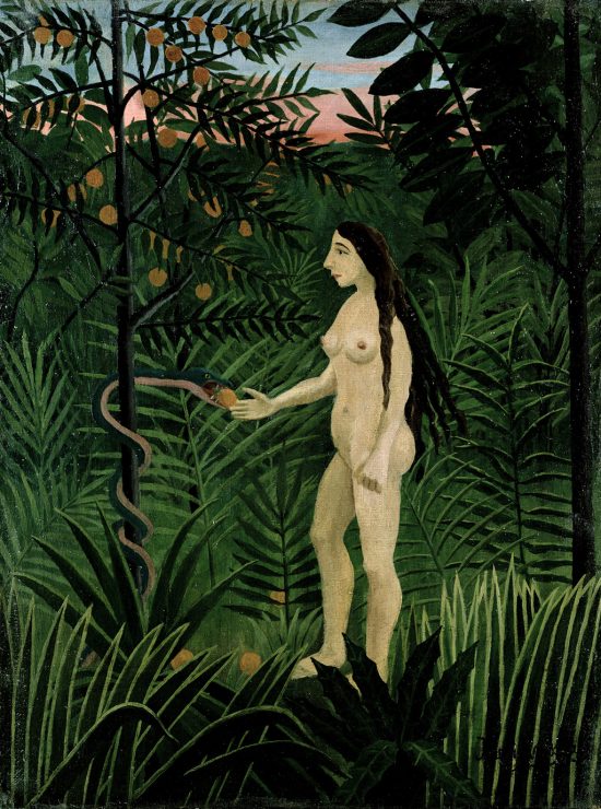 Henri Rousseau, Ewa, prymitywizm, malarstwo naiwne, Niezła sztuka