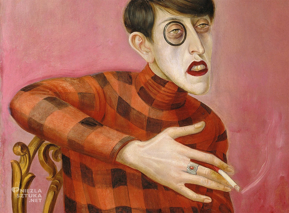 Otto Dix, Portret dziennikarki Sylvii von Harden, Sylvia von Harden.Niezła Sztuka