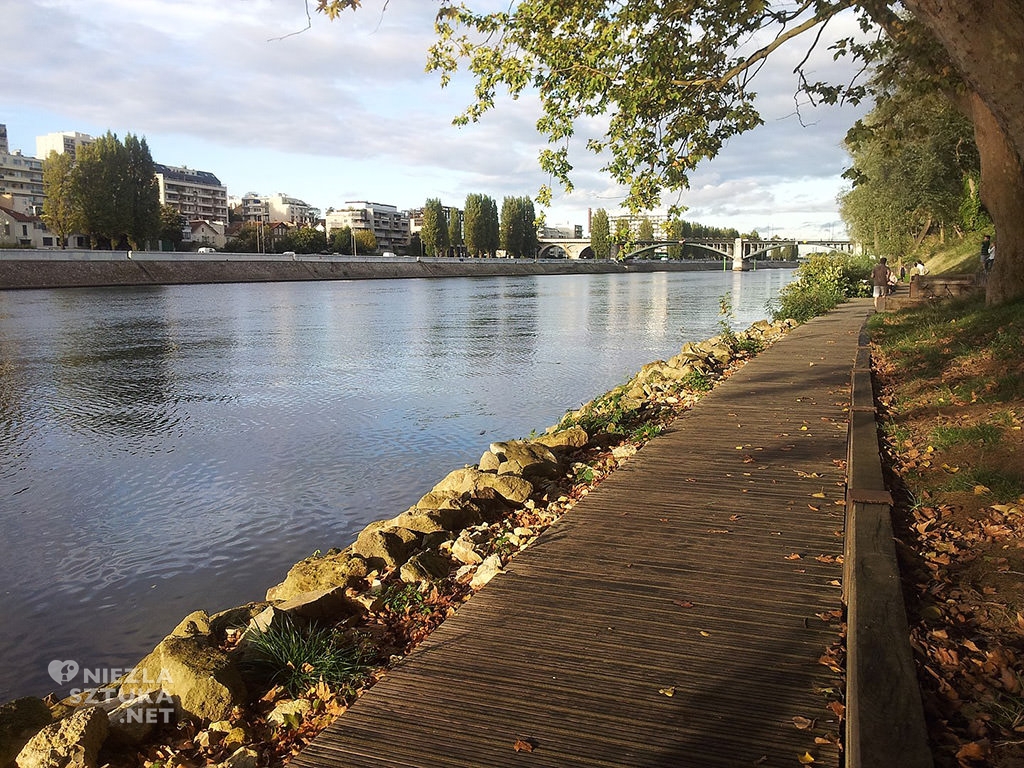 Wyspa Grande Jatte, Sekwana, Paryż, Niezła sztuka