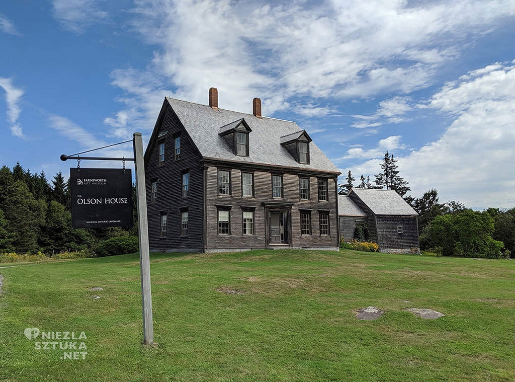 Dom Olsonów, Świat Christiny, Grant Wood. Farnsworth Art Museum, Niezła sztuka