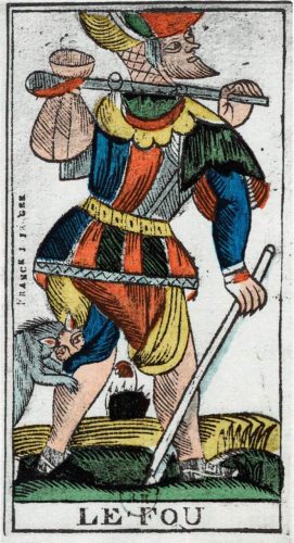 karta tarota, głupiec, Niezła sztuka