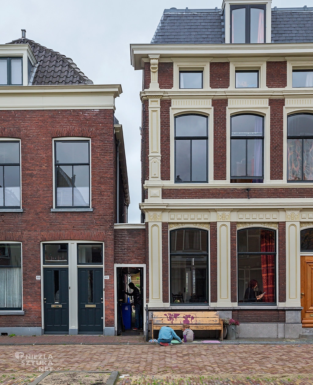 johannes Vermeer uliczka, Delft, Niezła sztuka