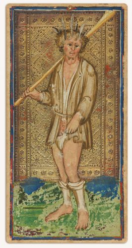 karta tarota, Visconti Sforza, głupiec, Niezła sztuka