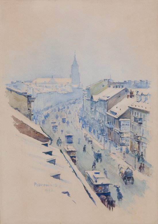 Władysław Podkowiński, Nowy Świat, Warszawa, Niezła sztuka