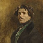 Eugène Delacroix, Autoportret, Luwr, Paryż, Niezła sztuka