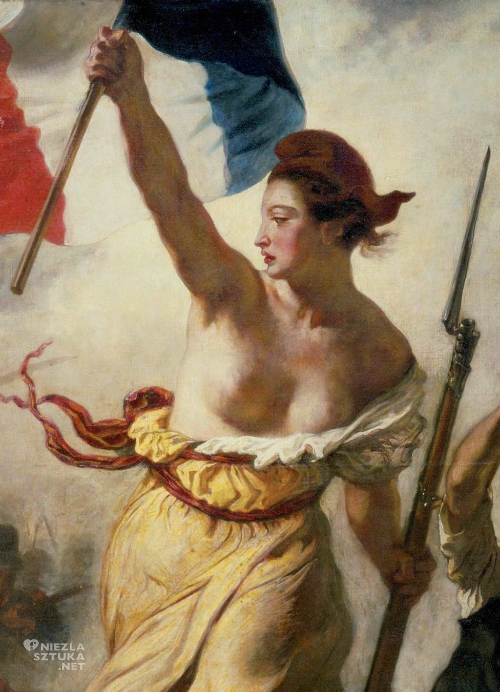 Eugène Delacroix, Wolność wiodąca lud na barykady, Marianna, Niezła Sztuka