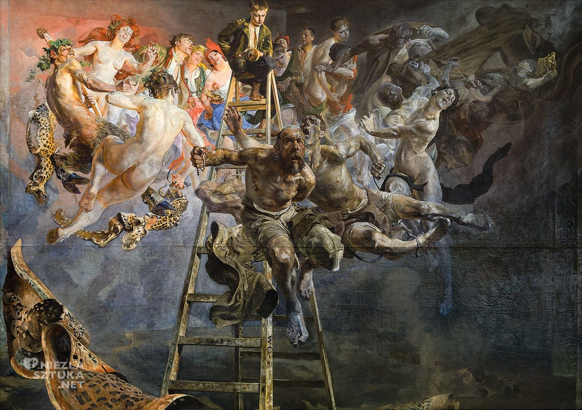 Jacek Malczewski, Błędne koło, symbolizm, malarstwo polskie, Niezła sztuka