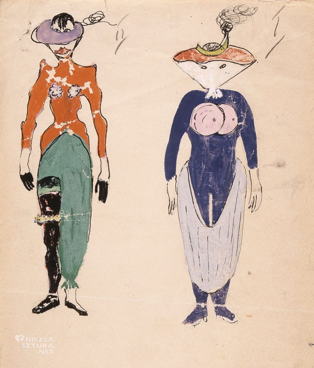 Maria Jarema, projekt kostiumów, Niezła sztuka