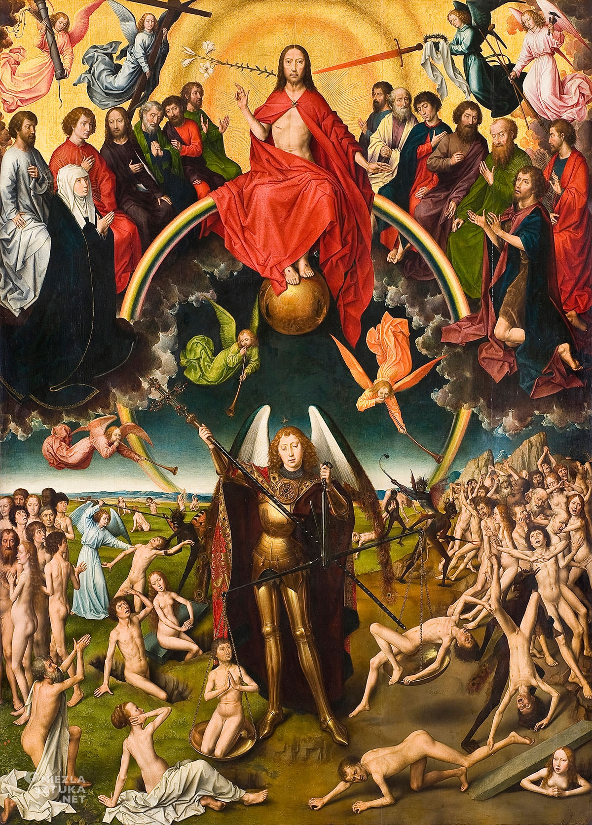 Hans Memling, Sąd ostateczny, Muzeum Narodowe w Gdańsku, Niezła sztuka