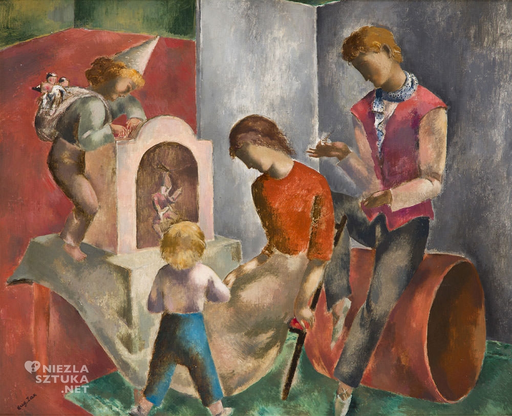 Eugeniusz Zak, Les Marionettes, Ecole de Paris, Villa La Fleur, Niezła Sztuka