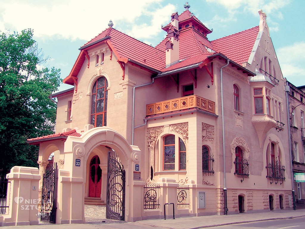 Galeria Willa, witraż, willa Kindermanna, Łódź, Niezła sztuka
