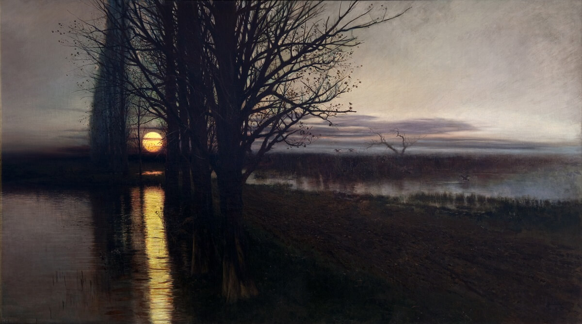 Stanisław Masłowski, Wschód księżyca, niezła sztuka