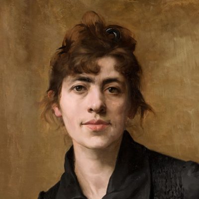 Anna Bilińska, Anna Bilińska-Bohdanowicz, Autoportret, Autoportret z paletą, Muzeum Narodowe w Krakowie, Niezła sztuka