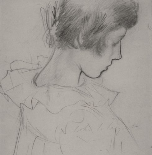 John Singer Sargent, Goździk, lilia, lilia, róża, malarstwo amerykańskie, dziecko w sztuce, szkic, Niezła sztuka