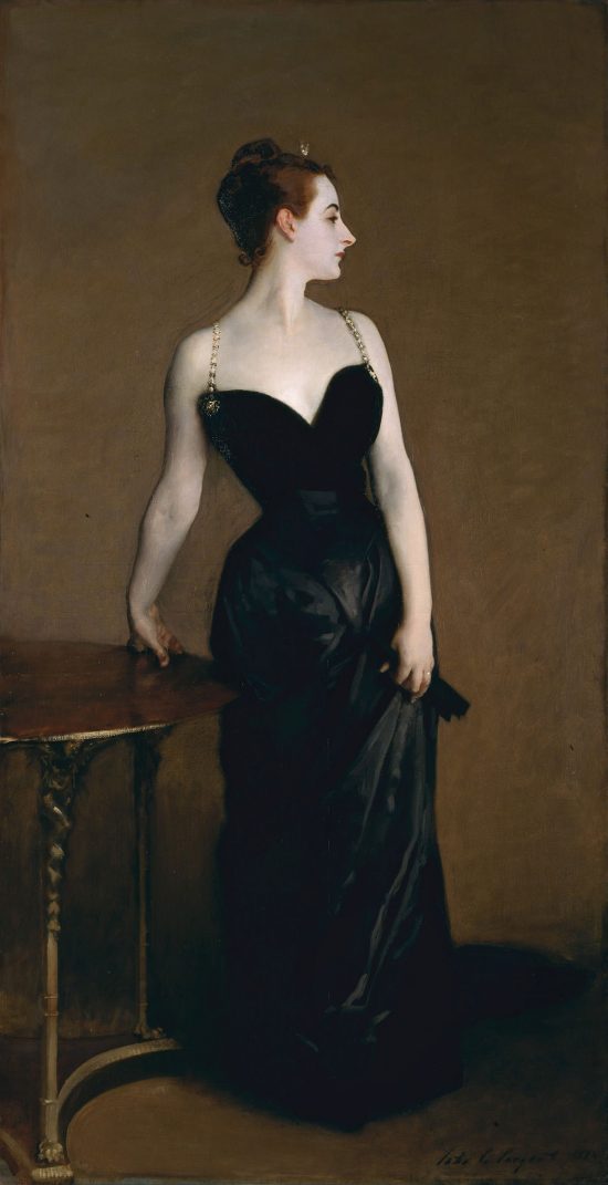 Portret Madame X, Madame X, Pierre Gautreau John Singer Sargent Metropolitan Museum of Art, MET, Nowy Jork, Niezła sztuka