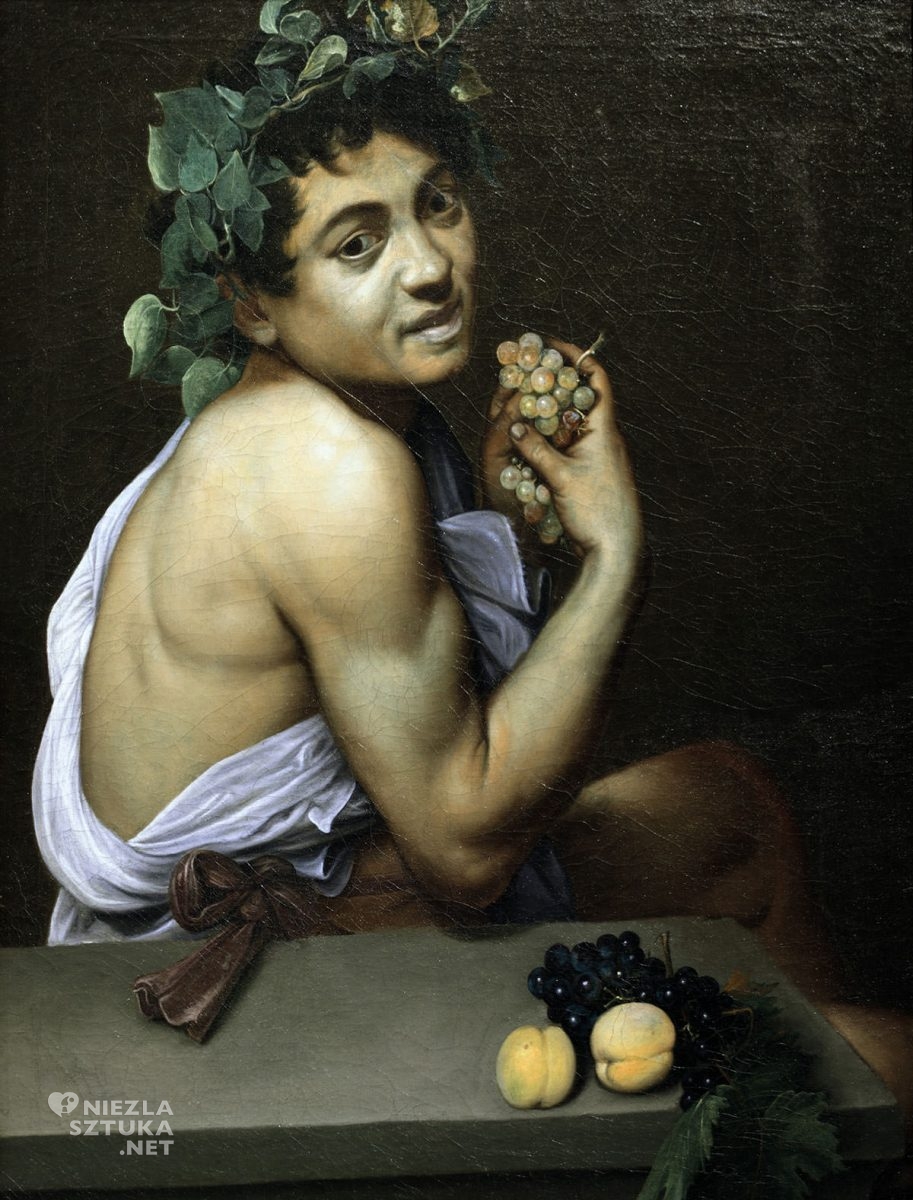 Caravaggio, Chory Bachus, autoportret, Niezła sztuka