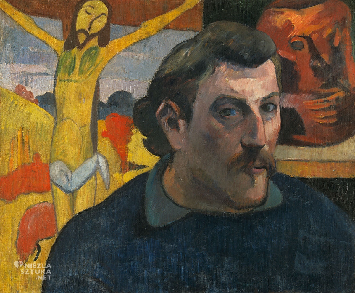 Paul Gauguin, Autoportret z żółtym Chrystusem, Autoportret, Niezła Sztuka