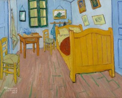 Vincent van Gogh, Sypialnia Vincenta w Arles, Van Gogh Museum, Amsterdam, Niezła Sztuka