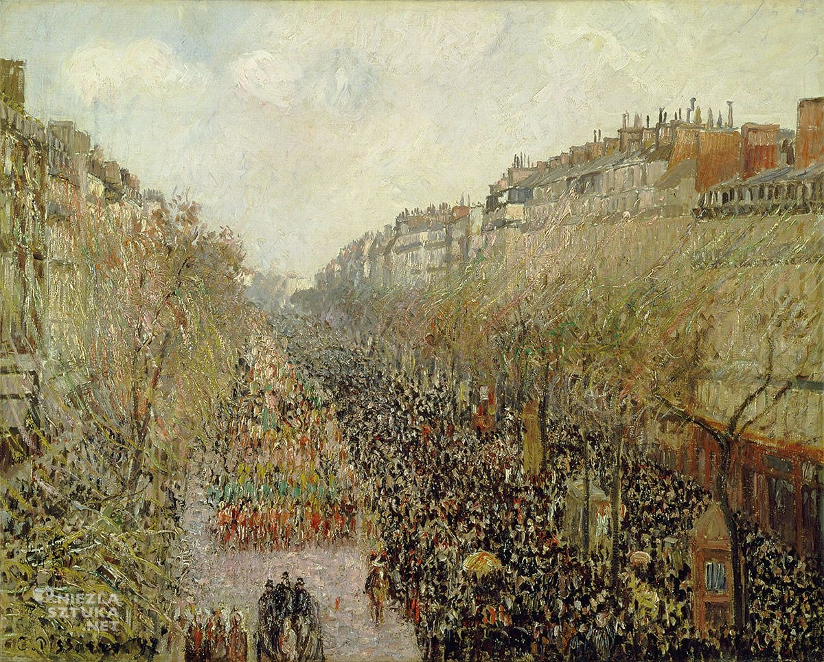 Camille Pissarro, Montmartre, Paryż, impresjonizm, Niezła Sztuka