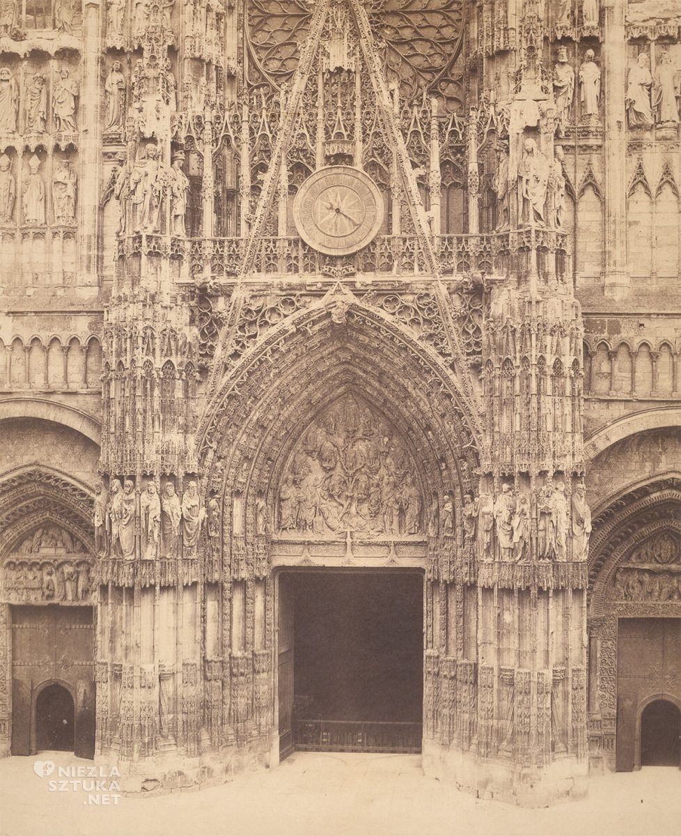Katedra w Rouen, fotografia, Francja, impresjonizm, architektura sakralna, Niezła Sztuka