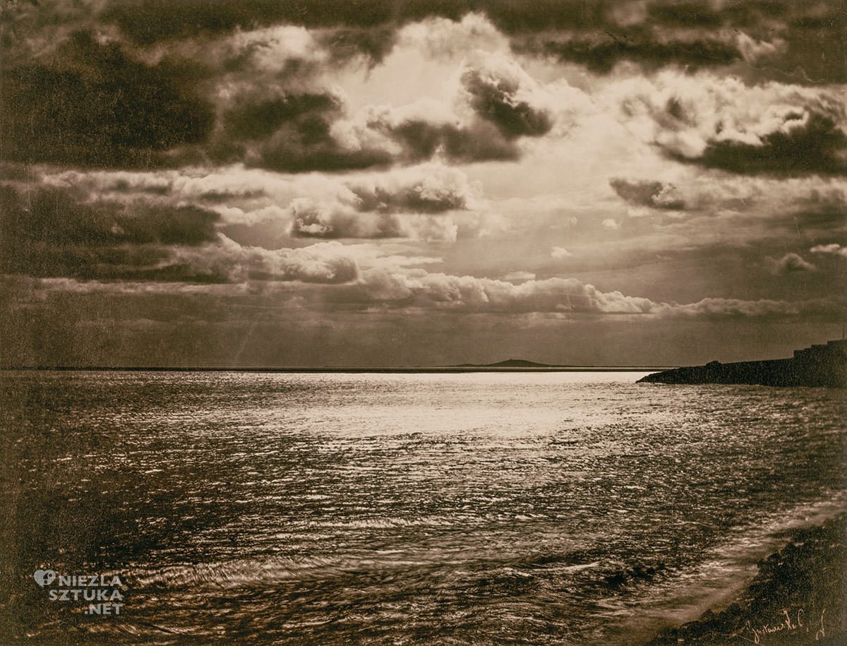 Gustave Le Gray, Morze Śródziemne, Sète, fotografia, Niezła Sztuka