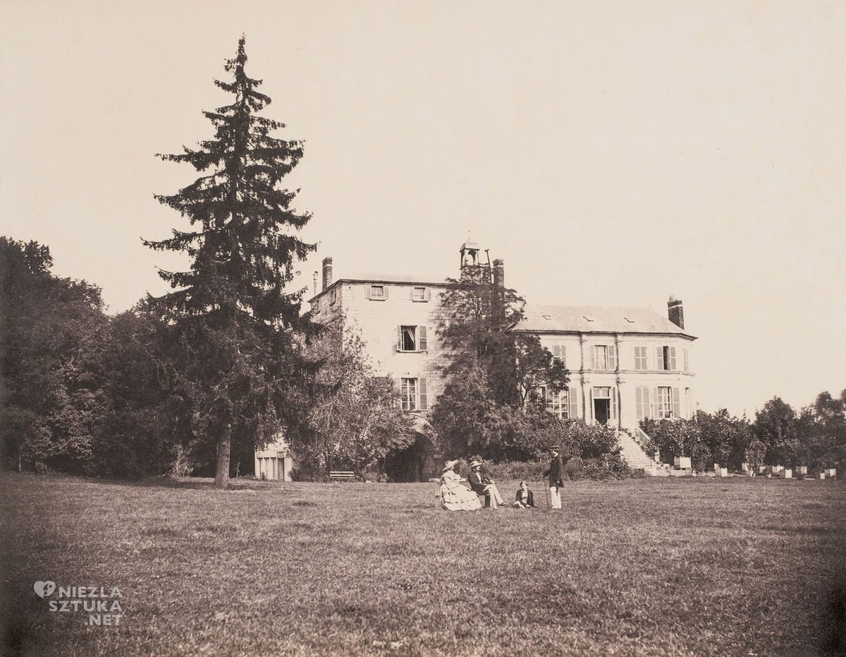 Édouard Baldus, Château de La Faloise, fotografia, Niezła Sztuka