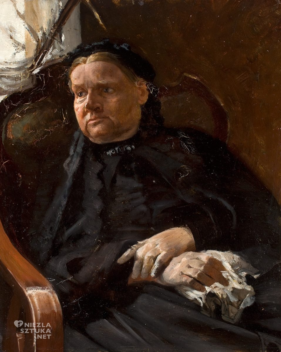 matka Jacka Malczewskiego, matka artysty, Maria Malczewska, Niezła sztuka