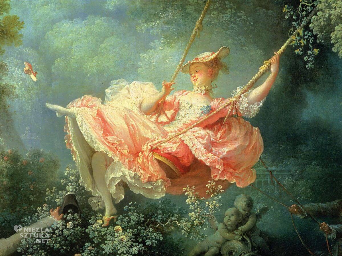 JeanHonoré Fragonard „Huśtawka” » Niezła sztuka