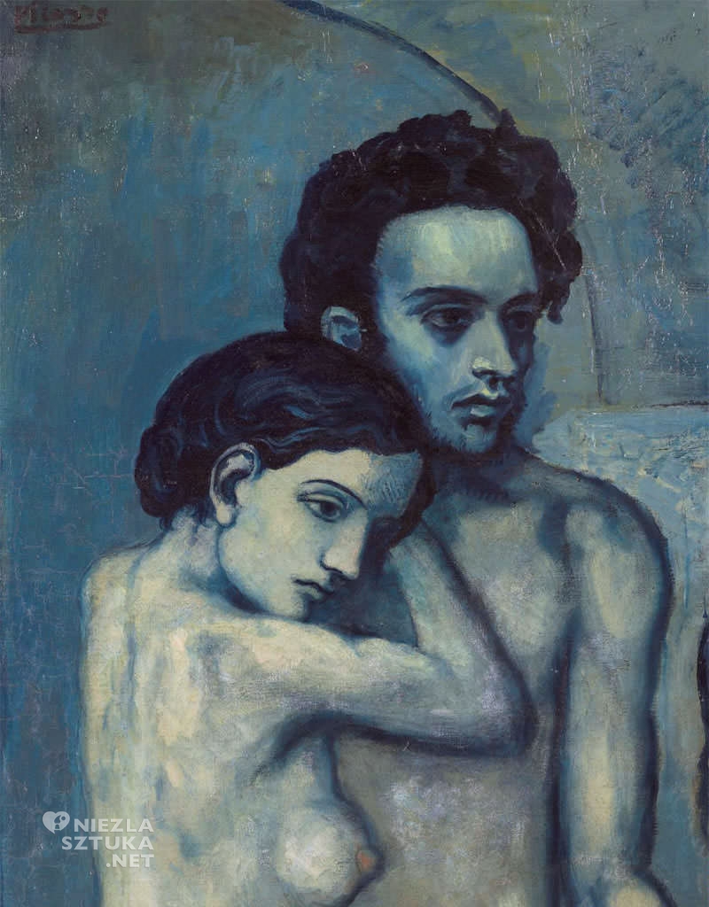 Pablo Picasso, Życie, detal, okres błękitny, sztuka XX wieku, Niezła Sztuka