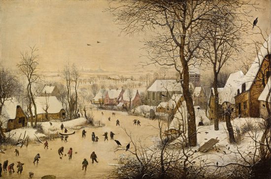 Pieter Bruegel, Zimowy pejzaż z łyżwiarzami, Niezła sztuka