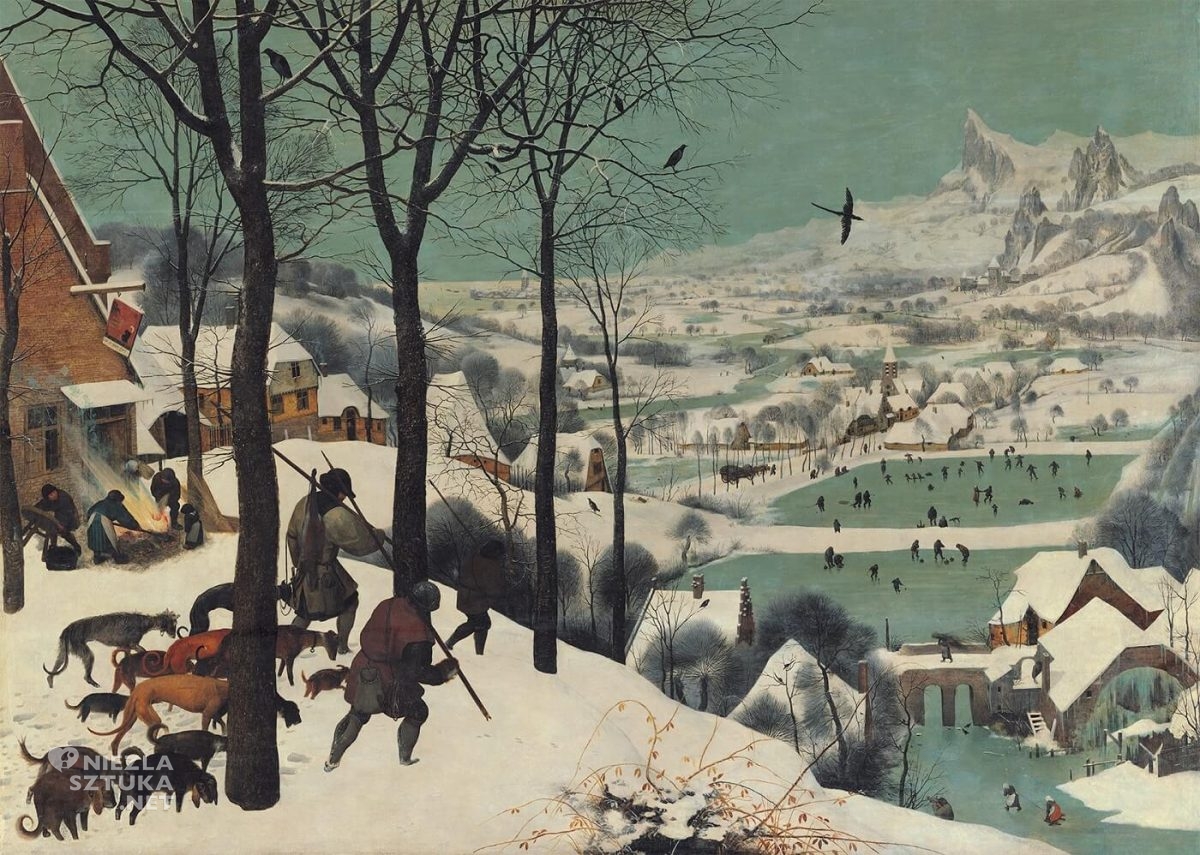 Pieter Bruegel starszy, Pieter Bruegel, Myśliwi na śniegu, Niezła sztuka