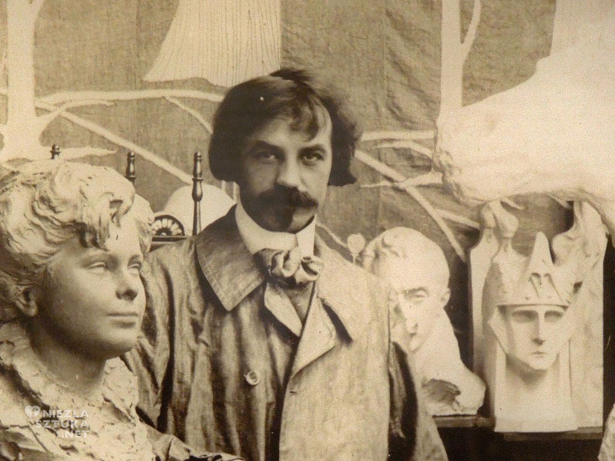 Bolesław Biegas, atelier, artysta w pracowni, rzeźba, malarstwo, Niezła sztuka