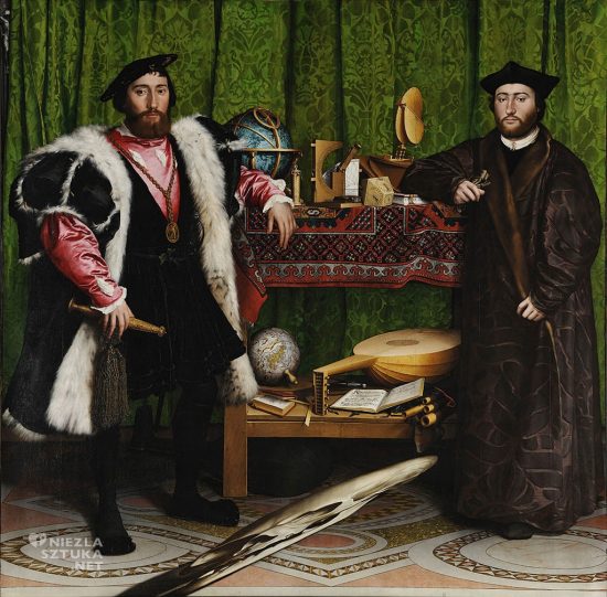 Hans Holbein Młodszy, Ambasadorowie, czaszka, Niezła sztuka