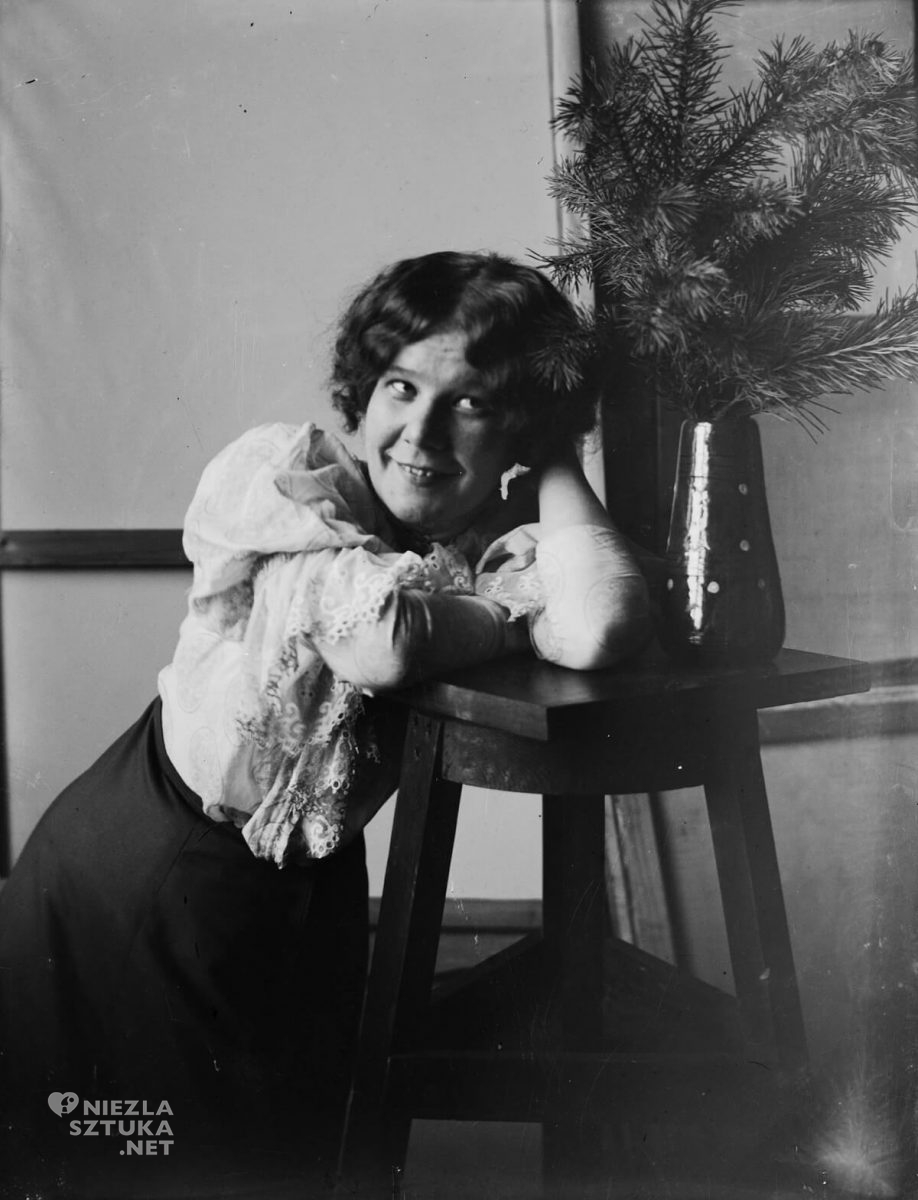 Anni Simberg, Hugo Simberg, żona artysty, fotografia, Finlandia, Niezła Sztuka