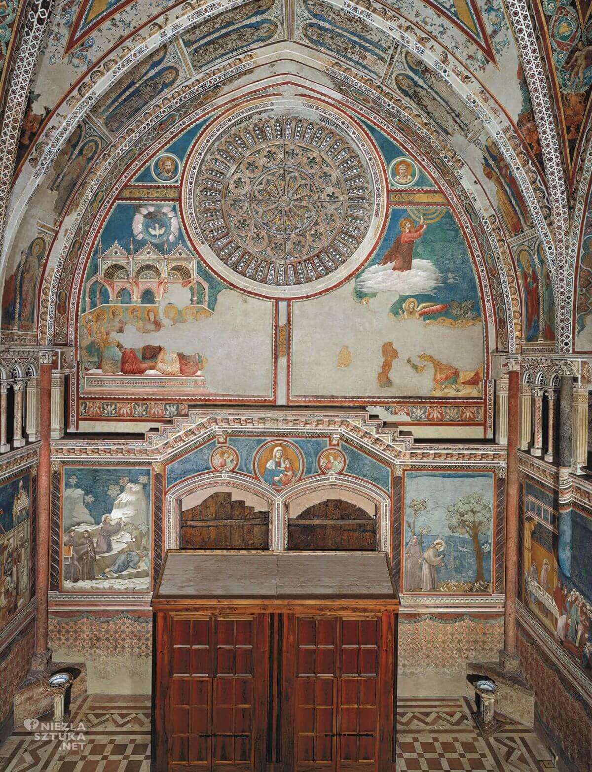 święty Franciszek, bazylika, asyż, Giotto, freski, niezła sztuka