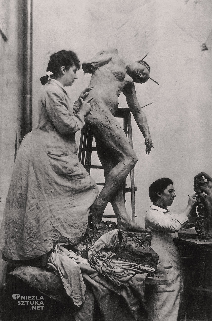 Camille Claudel, rzeźbiarka, rzeźba, artysta w pracowni, Niezła sztuka