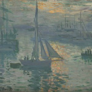 Claude Monet, Wschód słońca, impresjonizm, Niezła sztuka