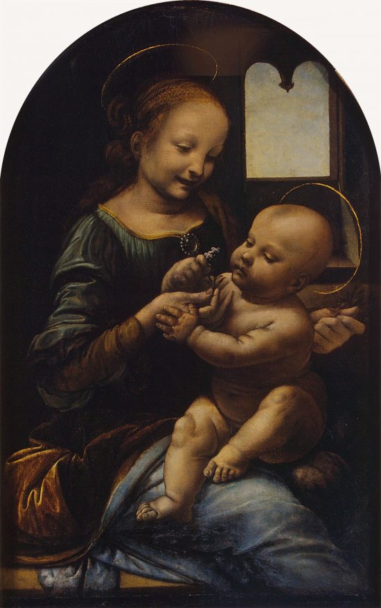 Leonardo da Vinci, Madonna Benois, sztuka włoska, malarstwo włoskie, Ermitaż, Niezła sztuka