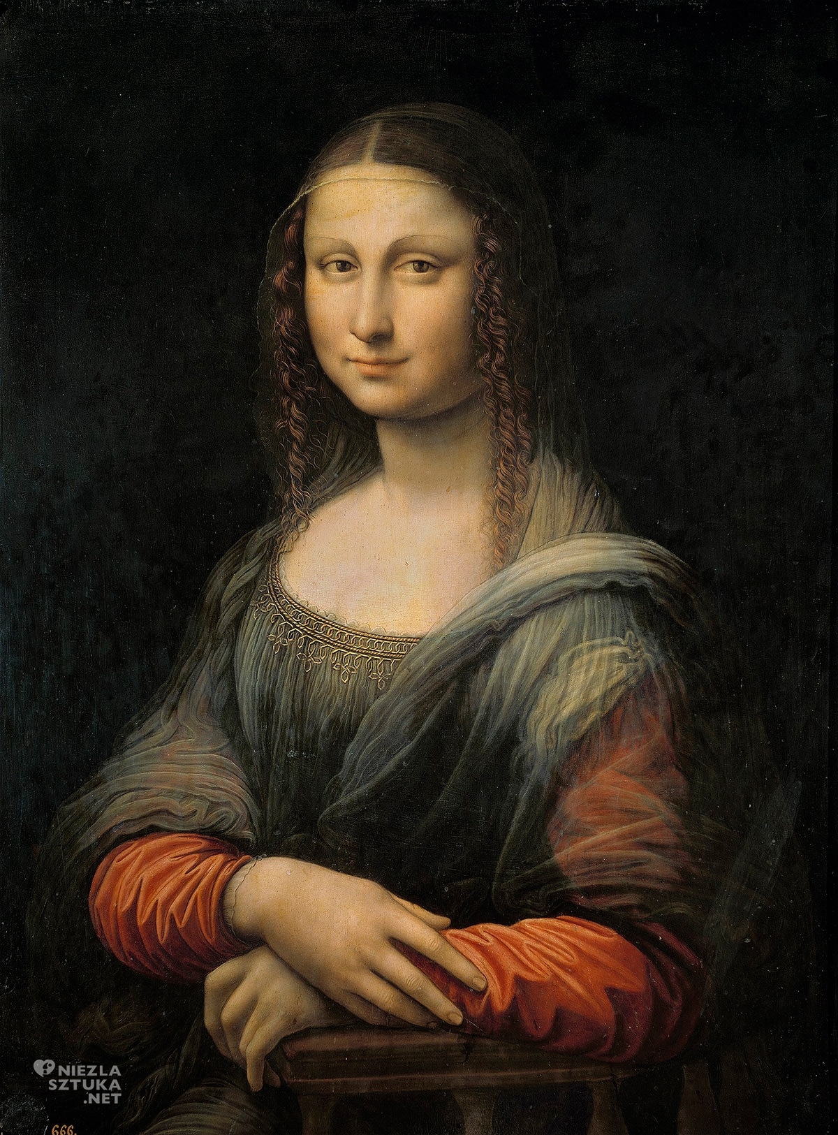 Mona Lisa, Gioconda, Leonardo da Vinci, renesans, sztuka włoska, Niezła Sztuka
