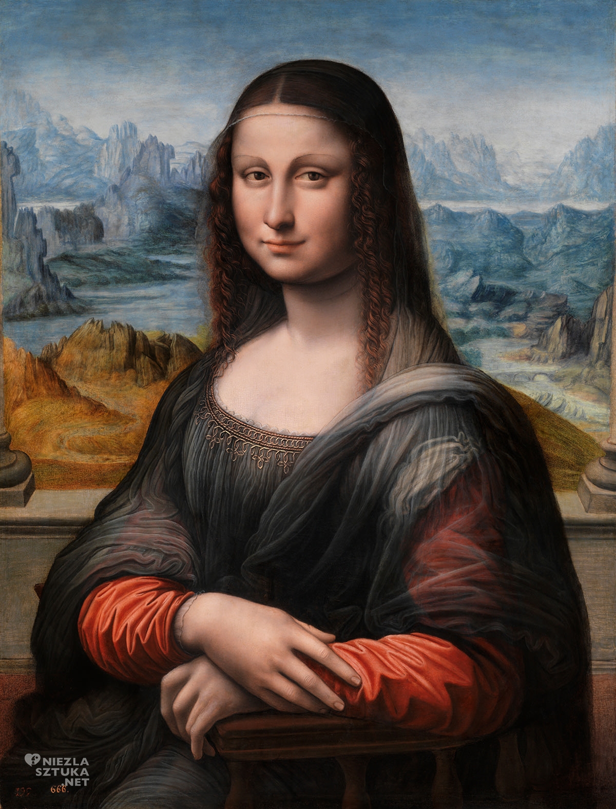 Mona Lisa, Gioconda, Leonardo da Vinci, renesans, sztuka włoska, Niezła Sztuka