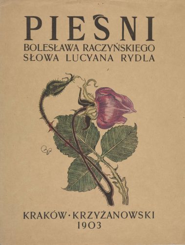 Stanisław Wyspiański,książka, typografia, Pieśni, Niezła sztuka